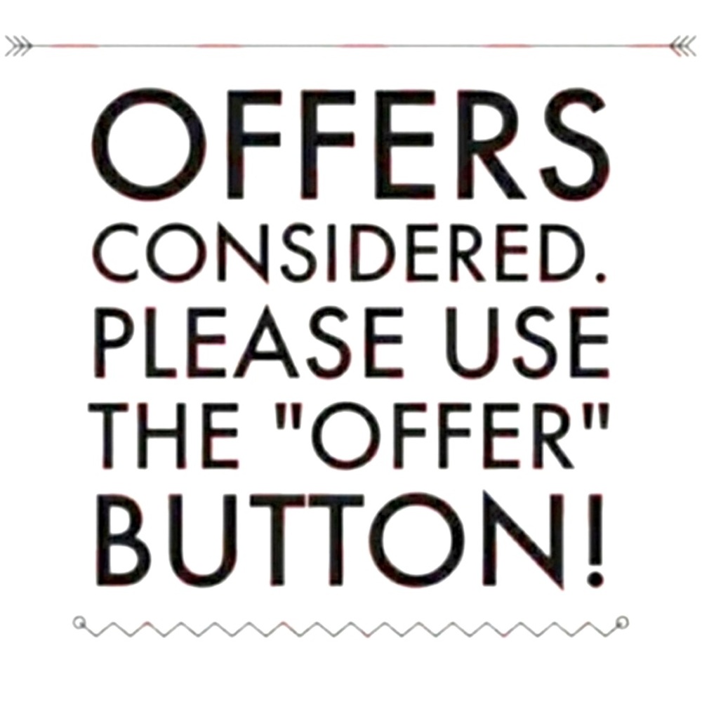 Reasonable Offers Accepted.😃